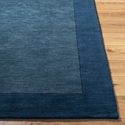 LIVABLISS Mystique M-309 Ink Blue Hand Loomed Area Rug