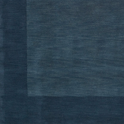 LIVABLISS Mystique M-309 Ink Blue Hand Loomed Area Rug