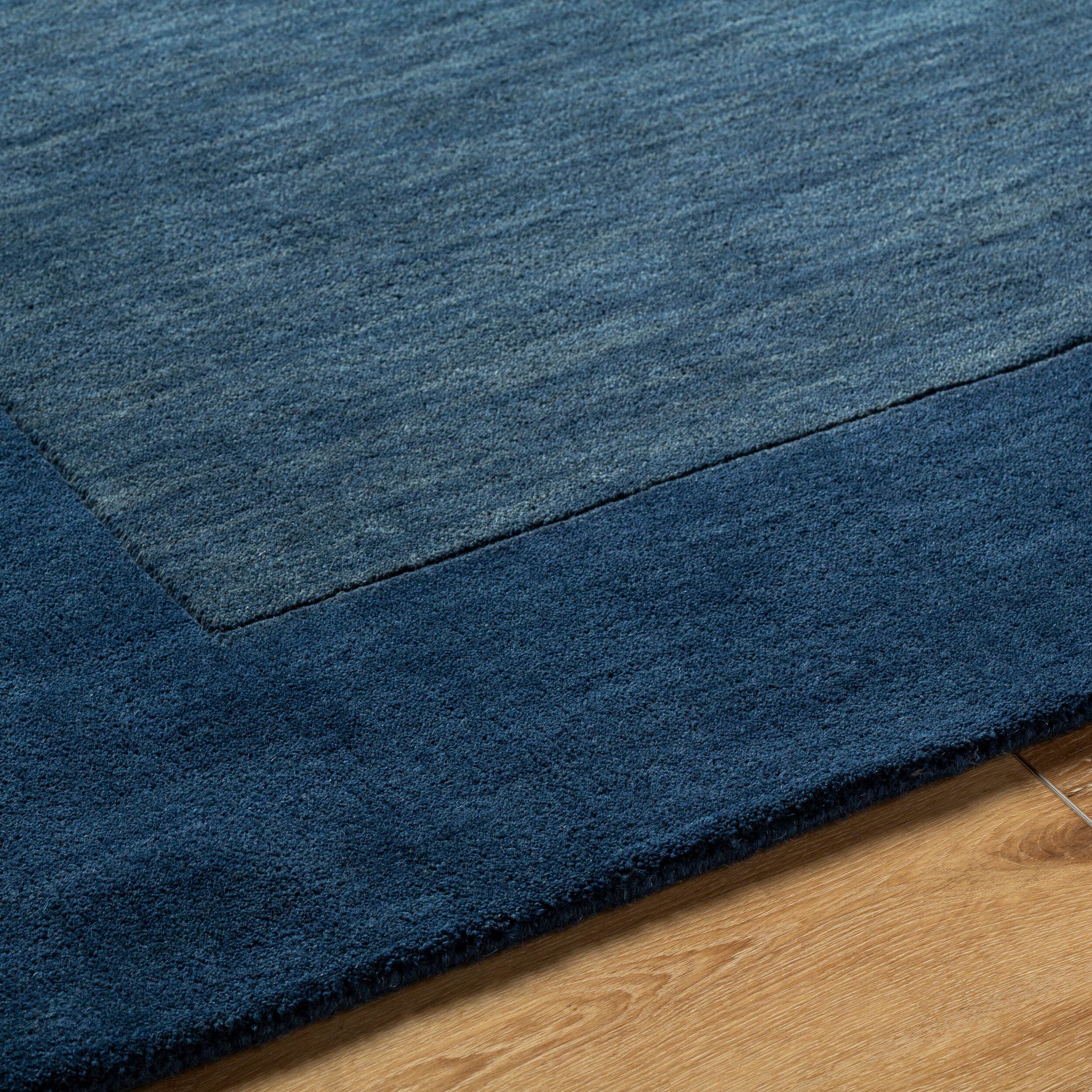 LIVABLISS Mystique M-309 Ink Blue Hand Loomed Area Rug
