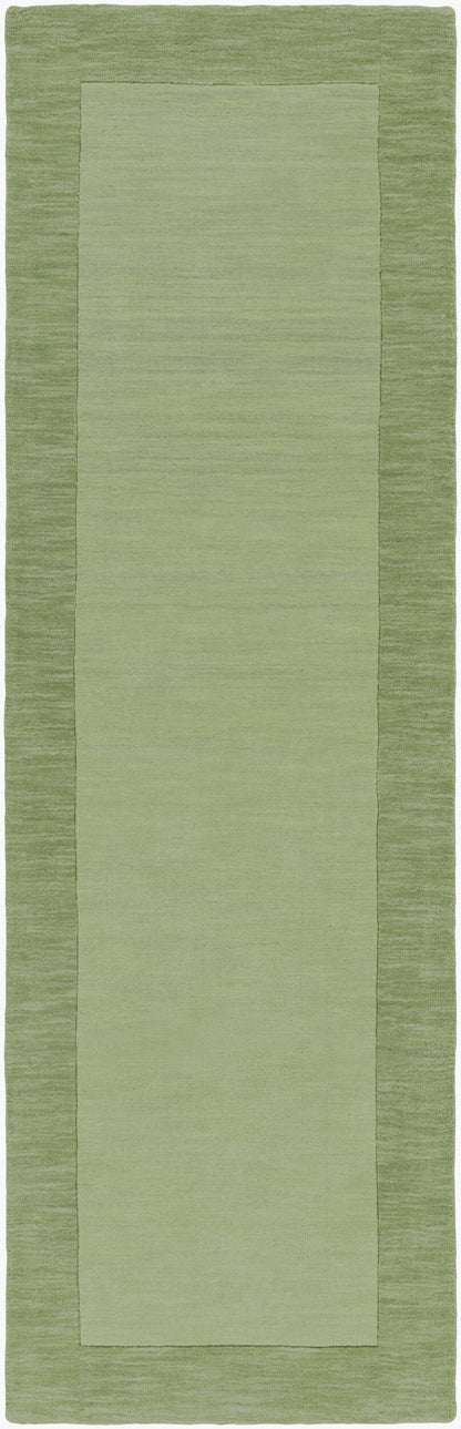 LIVABLISS Mystique M-310 Medium Green Hand Loomed Area Rug