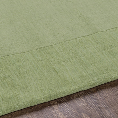 LIVABLISS Mystique M-310 Medium Green Hand Loomed Area Rug