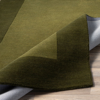 LIVABLISS Mystique M-315 Olive Hand Loomed Area Rug