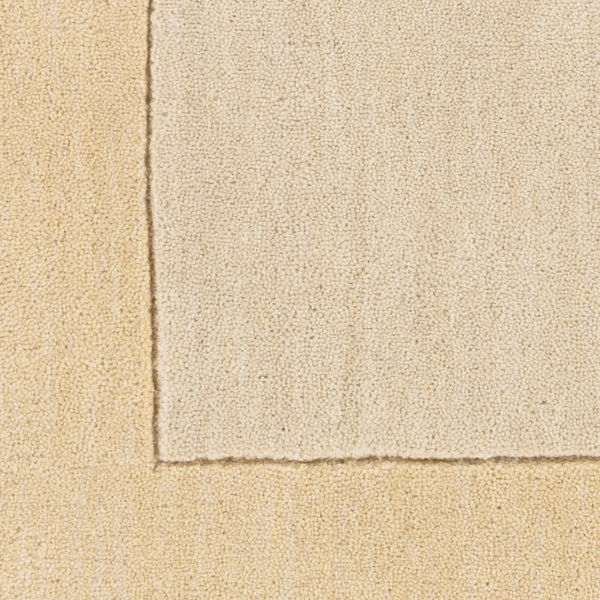 Livabliss Mystique M-344 Beige hand-loomed wool area rug featuring a dynamic high-low pile texture and a tailored border for modern interiors.