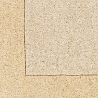 Livabliss Mystique M-344 Beige hand-loomed wool area rug featuring a dynamic high-low pile texture and a tailored border for modern interiors.