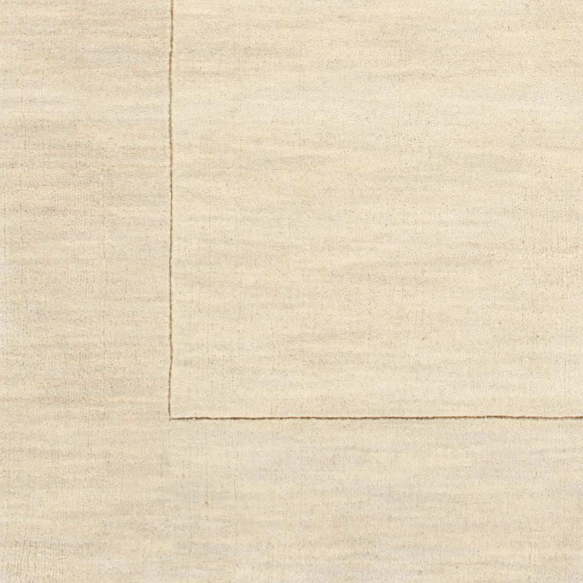 Livabliss Mystique M-348 Cream hand-loomed Indian wool area rug featuring a structured high-low pile profile and defined border for contemporary interiors.