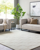 Surya Mystique M-5473 Ivory Area Rug by LIVABLISS