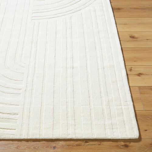 Surya Mystique M-5481 Ivory Area Rug by LIVABLISS