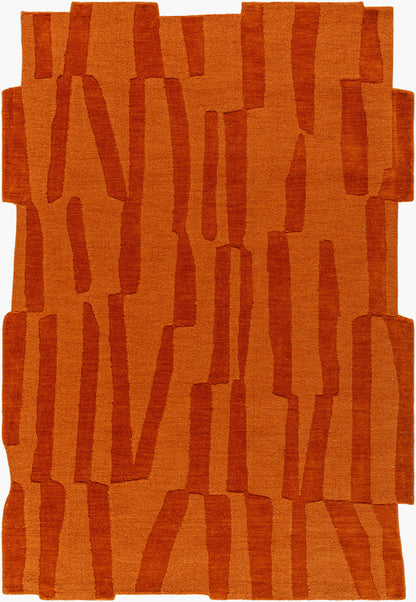 LIVABLISS Mystique M-5488 Burnt Sienna Hand Loomed Area Rug