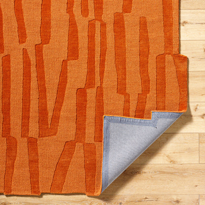 LIVABLISS Mystique M-5488 Burnt Sienna Hand Loomed Area Rug