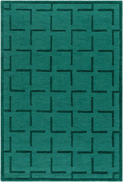 LIVABLISS Mystique M-5490 Emerald Hand Loomed Area Rug