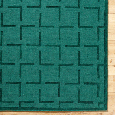 LIVABLISS Mystique M-5490 Emerald Hand Loomed Area Rug