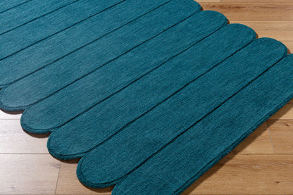 LIVABLISS Mystique M-5491 Teal Hand Loomed Area Rug