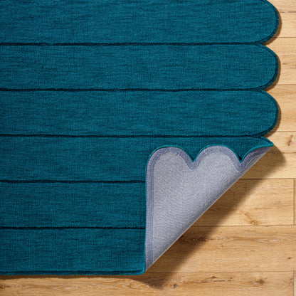 LIVABLISS Mystique M-5491 Teal Hand Loomed Area Rug