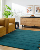 LIVABLISS Mystique M-5491 Teal Hand Loomed Area Rug