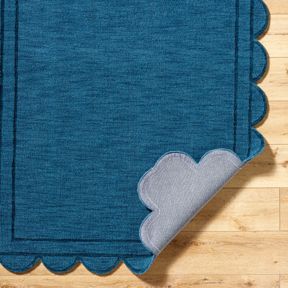 LIVABLISS Mystique M-5493 Indigo Hand Loomed Area Rug