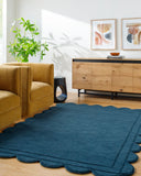 LIVABLISS Mystique M-5493 Indigo Hand Loomed Area Rug