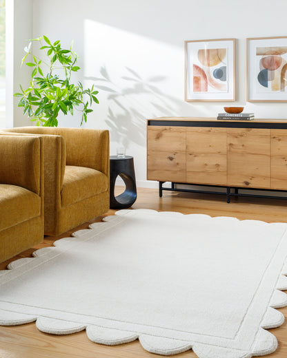 LIVABLISS Mystique M-5494 Ivory Hand Loomed Area Rug