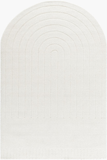 LIVABLISS Mystique M-5496 Ivory Hand Loomed Area Rug