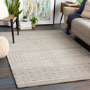 Surya Maroc MAR-2300 Medium Gray Area Rug by LIVABLISS