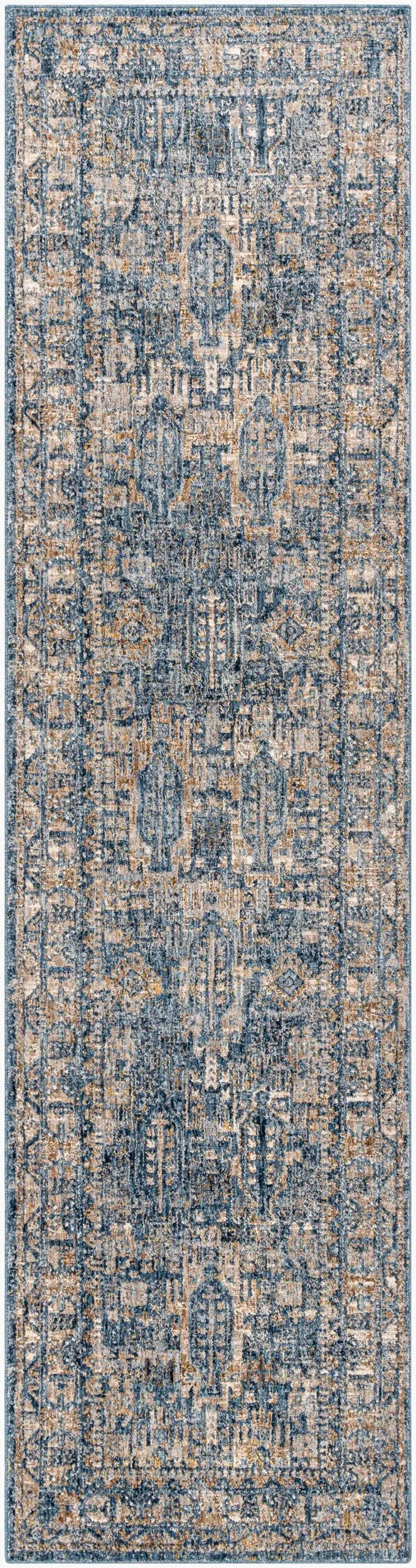 LIVABLISS Mirabel MBE-2301 Dark-Blue Area Rug