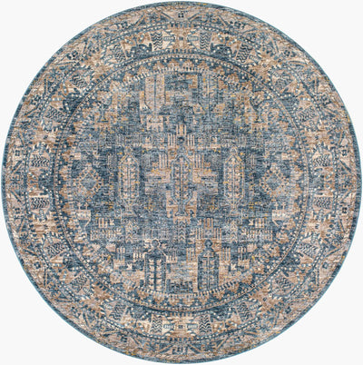 LIVABLISS Mirabel MBE-2301 Dark-Blue Area Rug