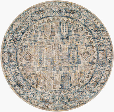 LIVABLISS Mirabel MBE-2302 Dark-Blue Area Rug