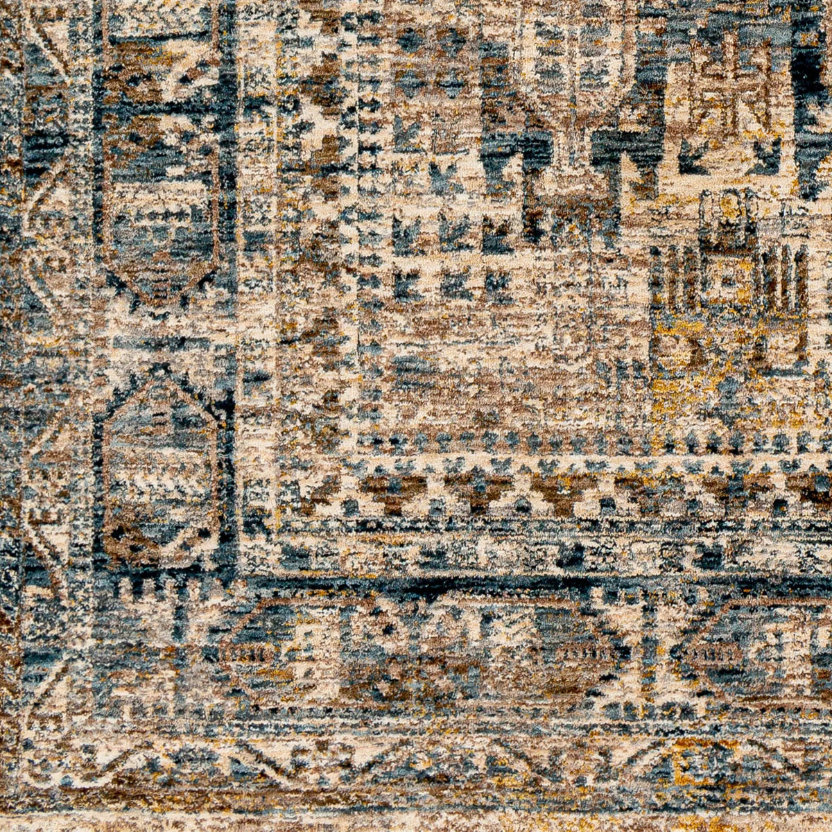 LIVABLISS Mirabel MBE-2302 Dark-Blue Area Rug