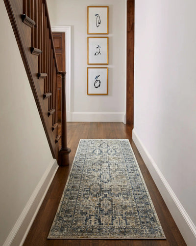 LIVABLISS Mirabel MBE-2302 Dark-Blue Area Rug