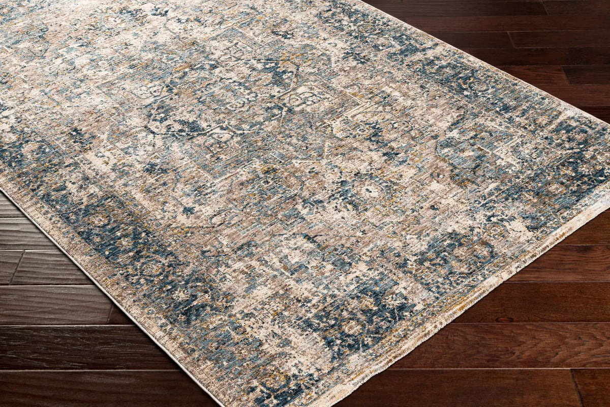 LIVABLISS Mirabel MBE-2312 Teal Area Rug