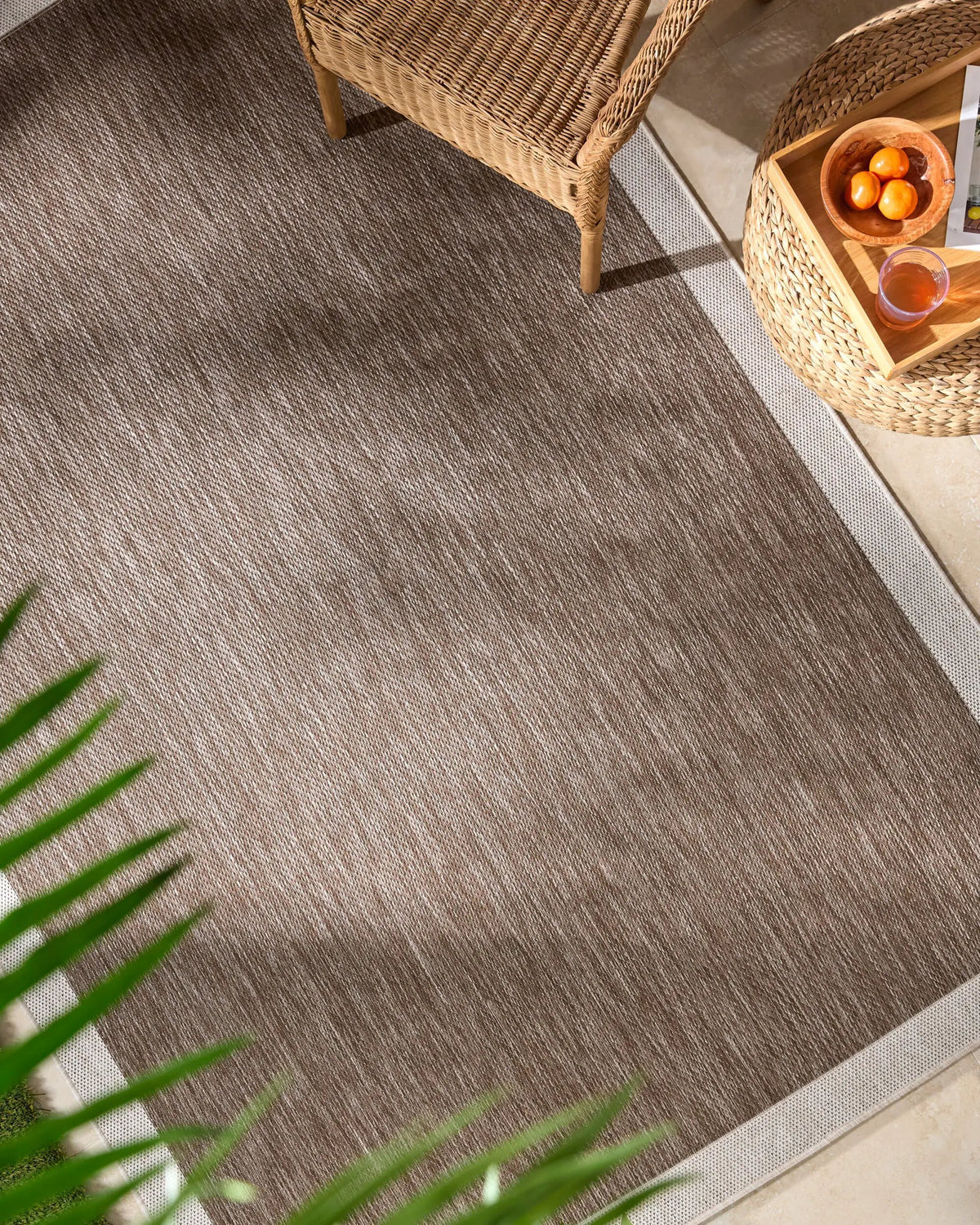 LIVABLISS Miami Beach MBH-2307 Dark-Brown Area Rug