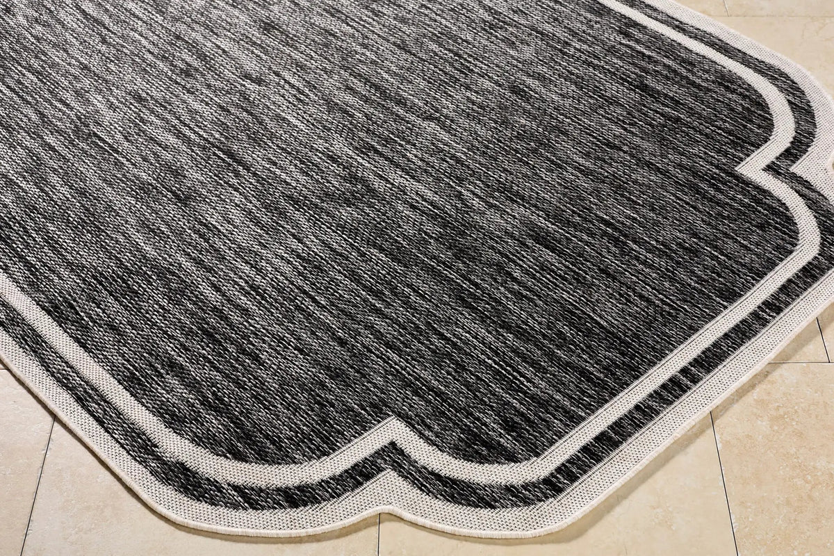 LIVABLISS Miami Beach MBH-2309 Black Area Rug