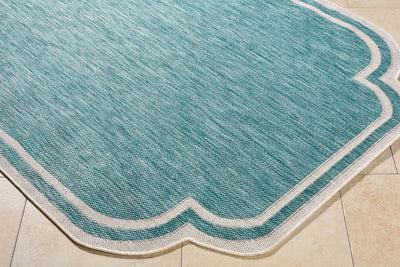 LIVABLISS Miami Beach MBH-2311 Aqua Area Rug