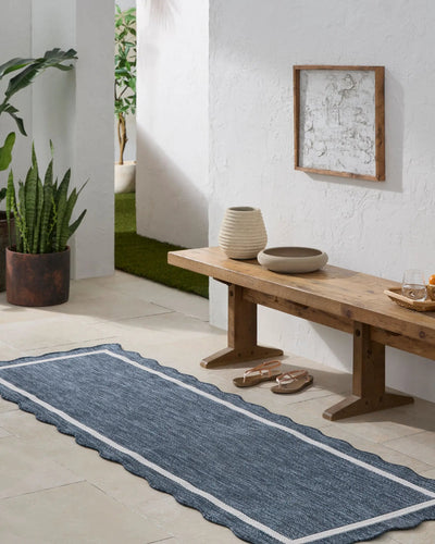 LIVABLISS Miami Beach MBH-2320 Dark-Blue Area Rug