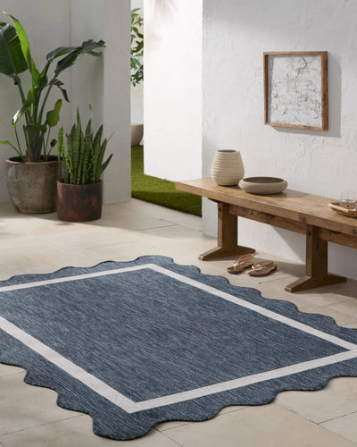 LIVABLISS Miami Beach MBH-2320 Dark-Blue Area Rug