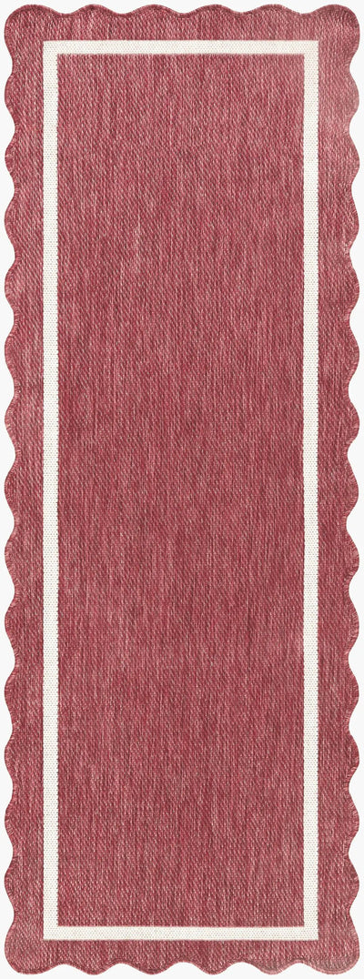 LIVABLISS Miami Beach MBH-2328 Burgundy Area Rug