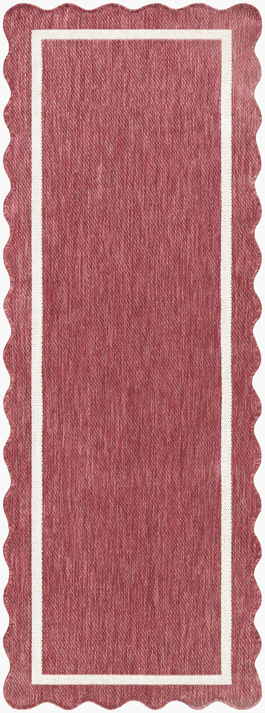 LIVABLISS Miami Beach MBH-2328 Burgundy Area Rug