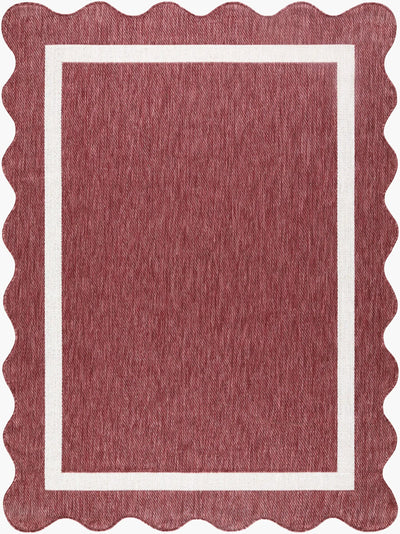 LIVABLISS Miami Beach MBH-2328 Burgundy Area Rug