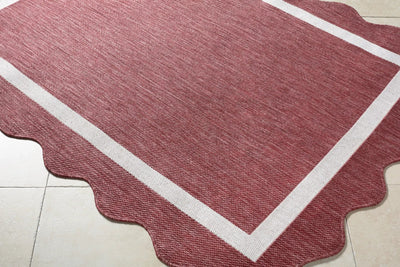 LIVABLISS Miami Beach MBH-2328 Burgundy Area Rug