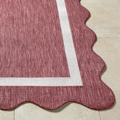 LIVABLISS Miami Beach MBH-2328 Burgundy Area Rug