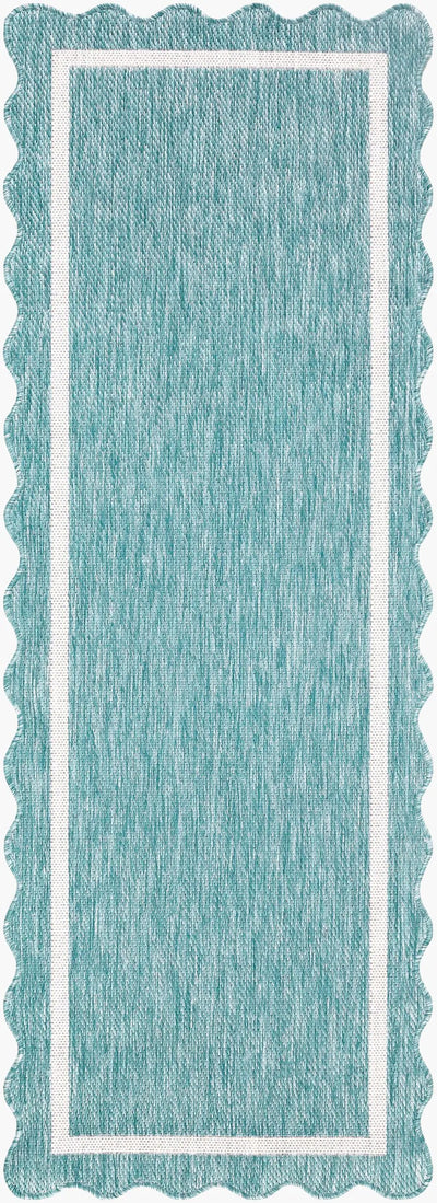 LIVABLISS Miami Beach MBH-2330 Aqua Area Rug