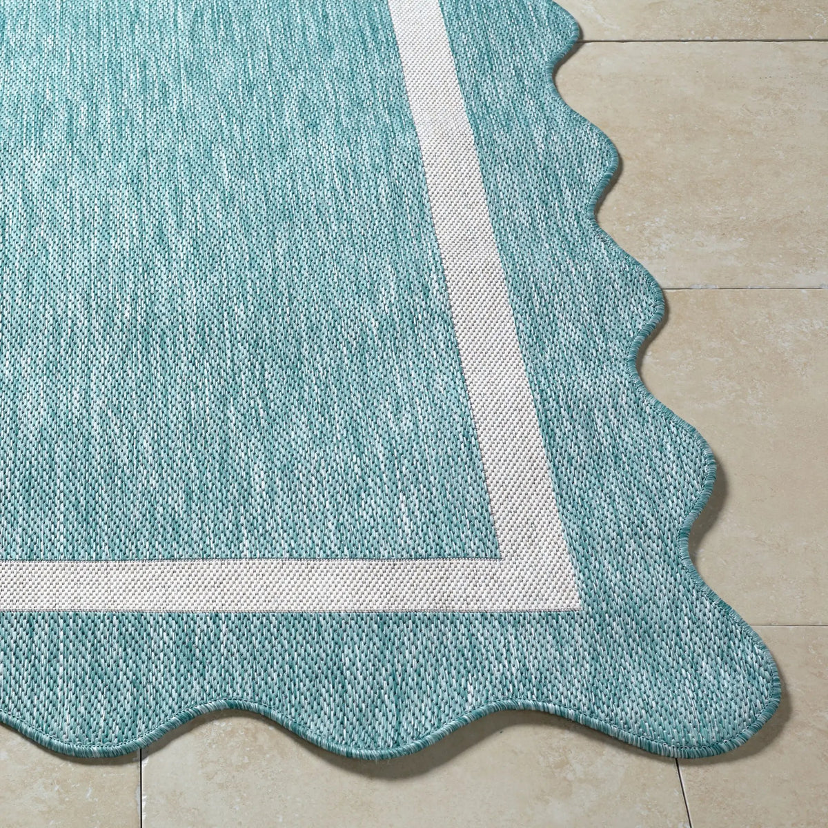 LIVABLISS Miami Beach MBH-2330 Aqua Area Rug