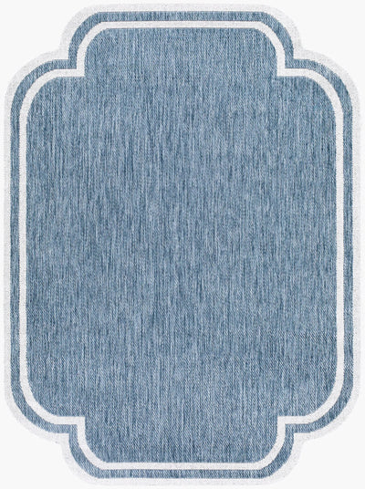 LIVABLISS Miami Beach MBH-2332 Blue Area Rug