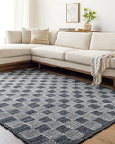 Surya Marcela MCL-2300 Charcoal Area Rug by LIVABLISS