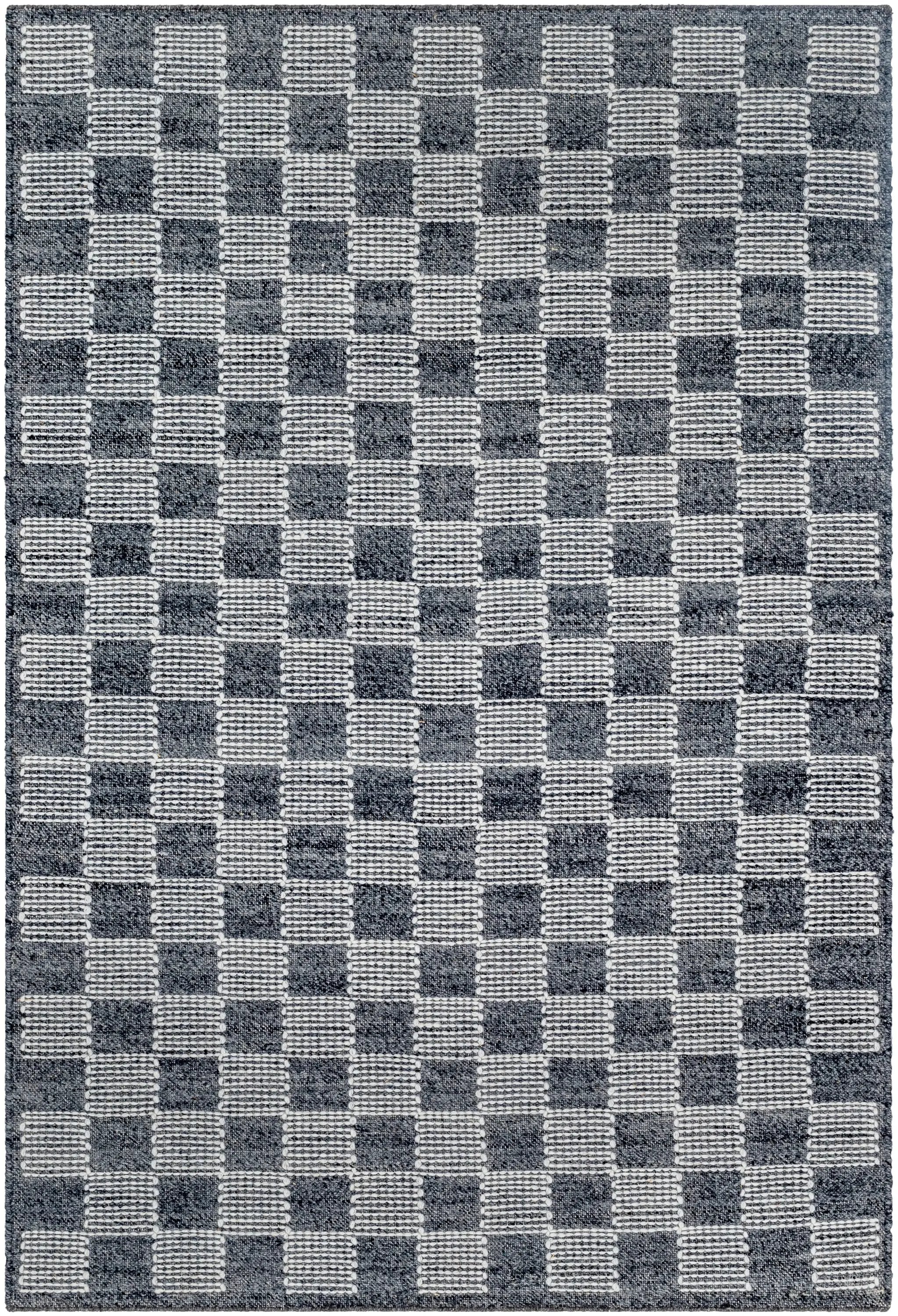 Marcela MCL-2300 Charcoal Area Rug by LIVABLISS