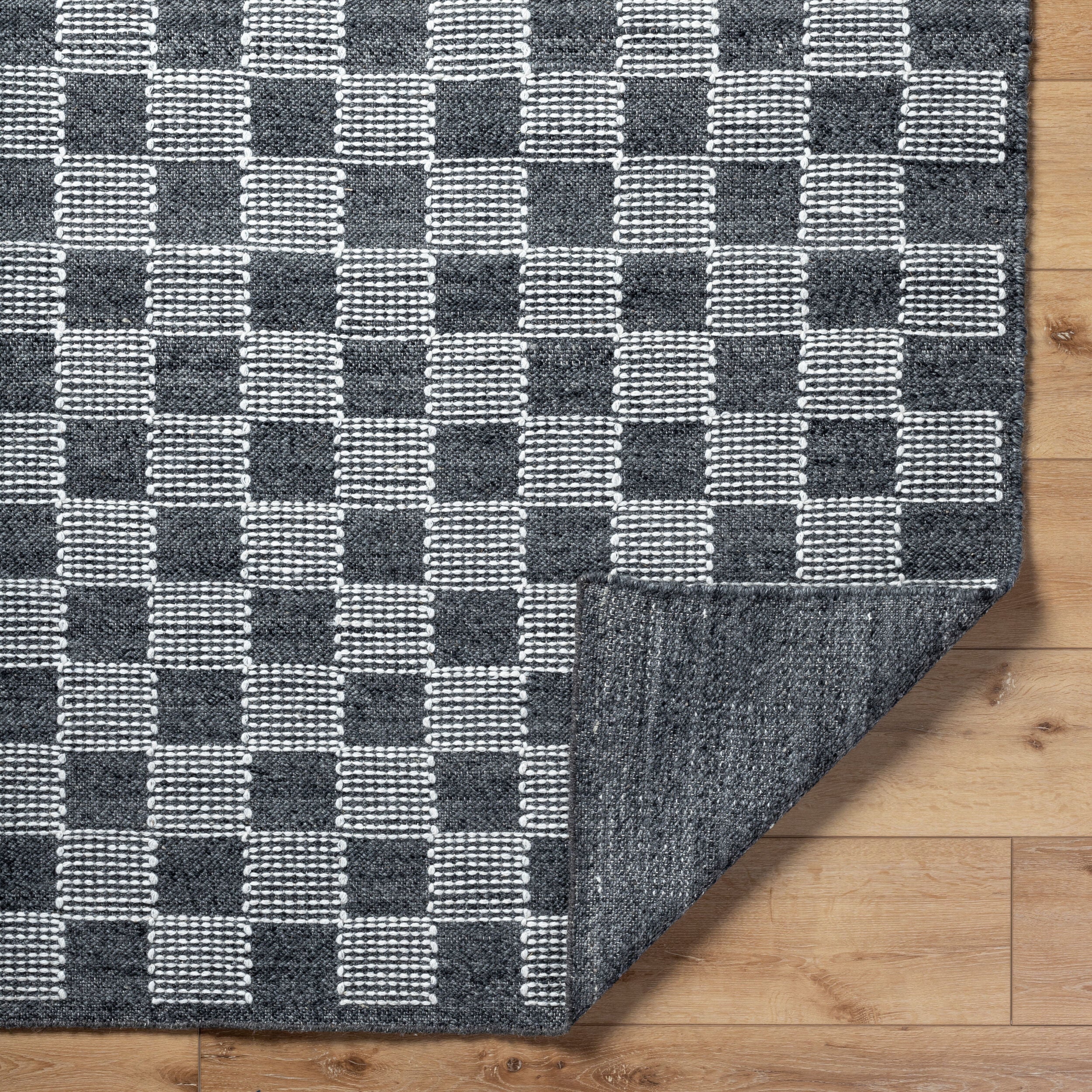 Surya Marcela MCL-2300 Charcoal Area Rug by LIVABLISS