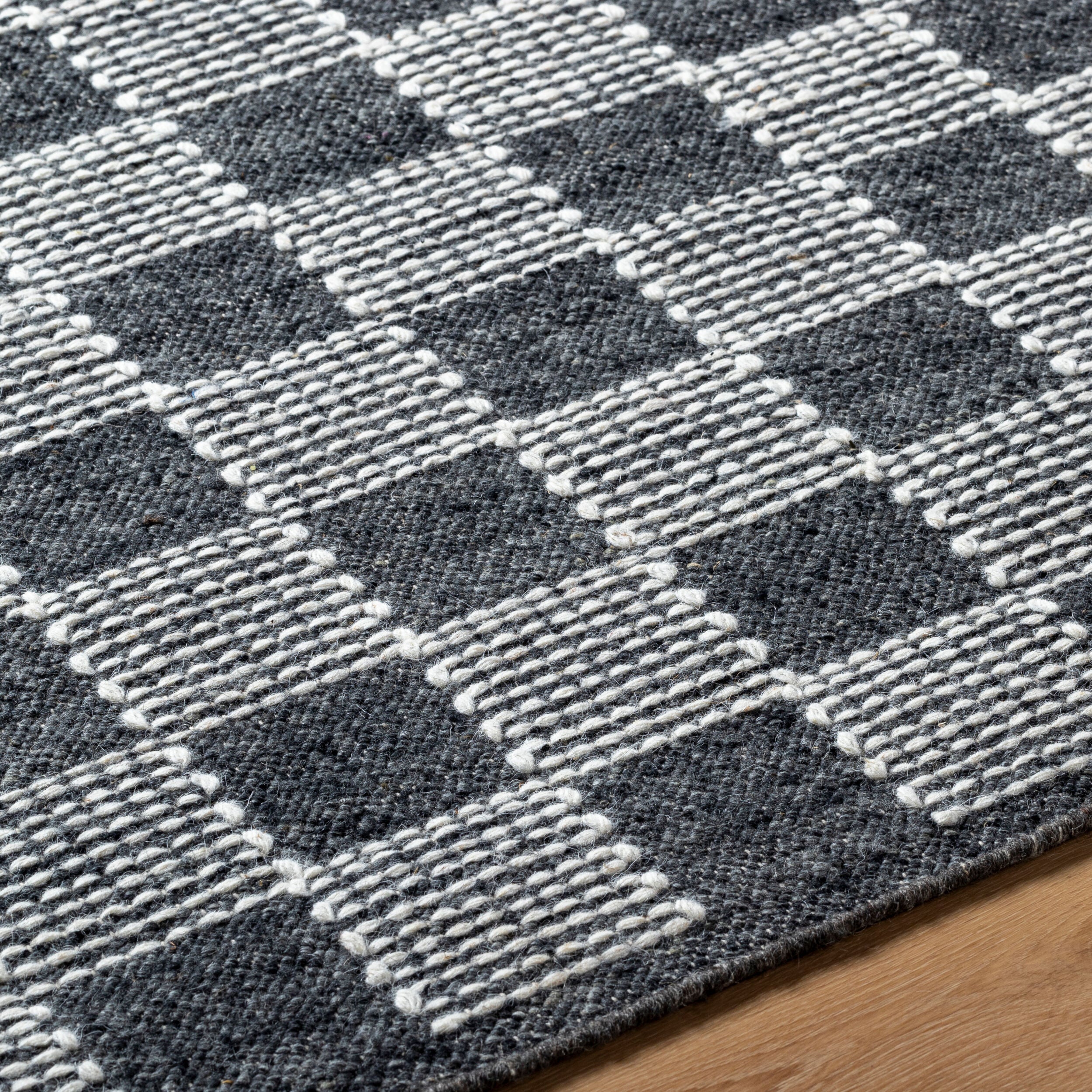 Surya Marcela MCL-2300 Charcoal Area Rug by LIVABLISS