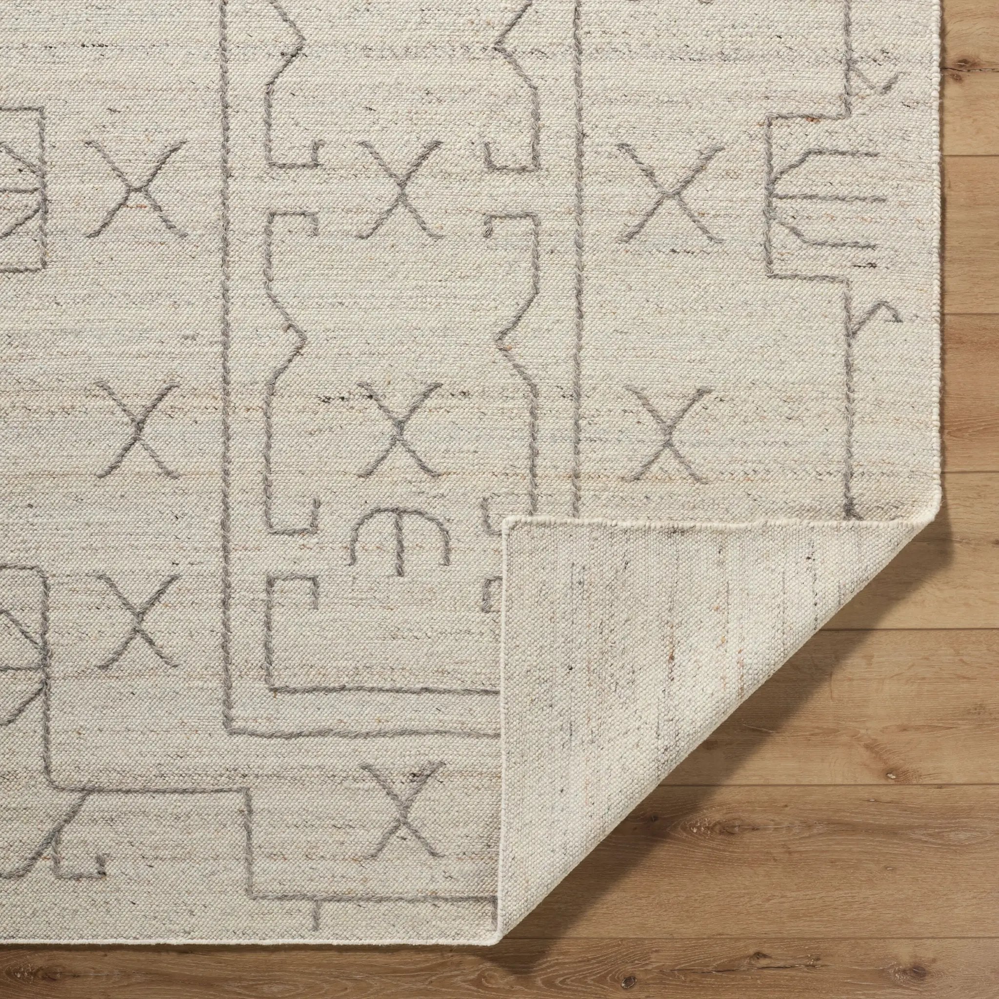 Marcela MCL-2301 Ivory Area Rug by LIVABLISS