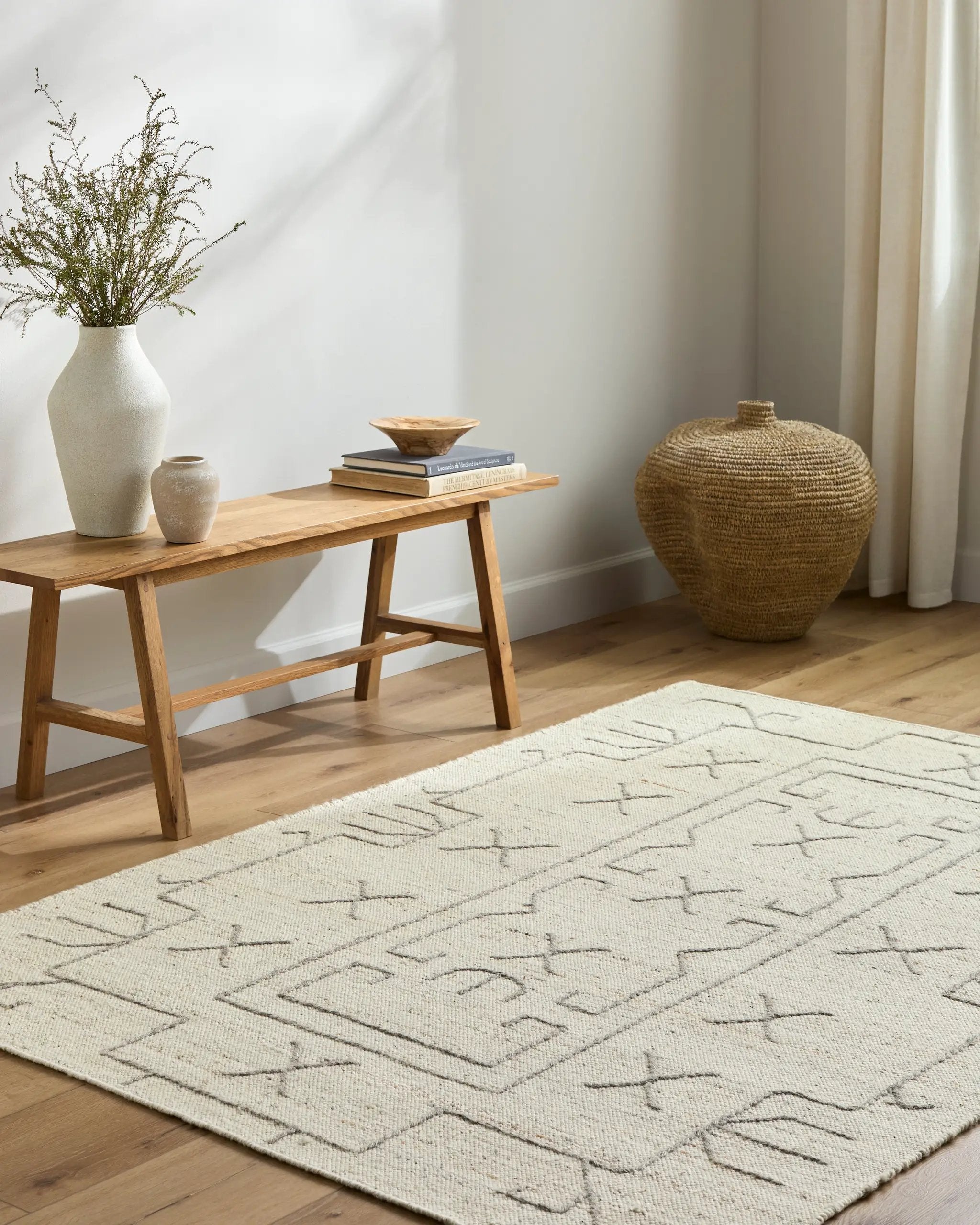 Marcela MCL-2301 Ivory Area Rug by LIVABLISS