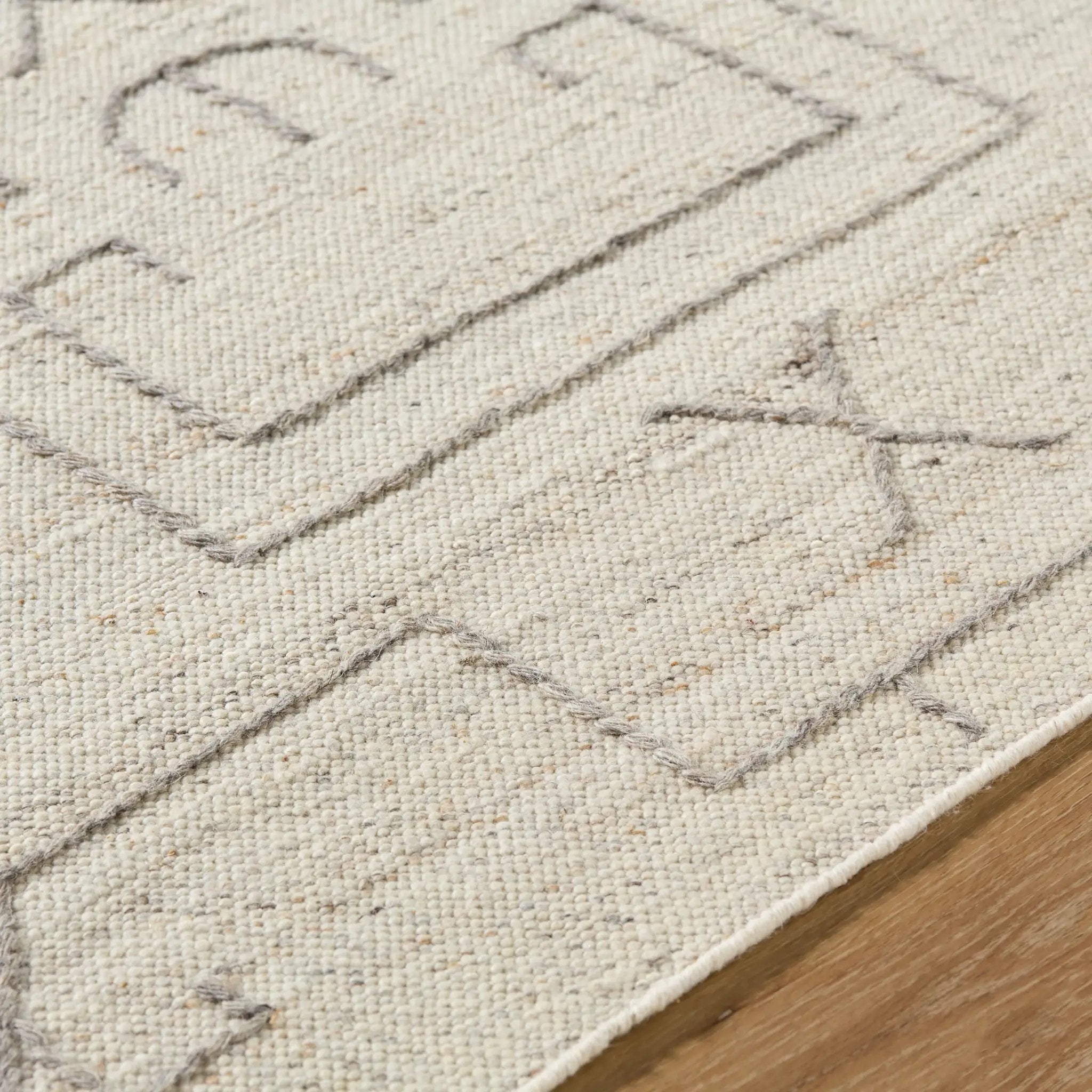 Marcela MCL-2301 Ivory Area Rug by LIVABLISS