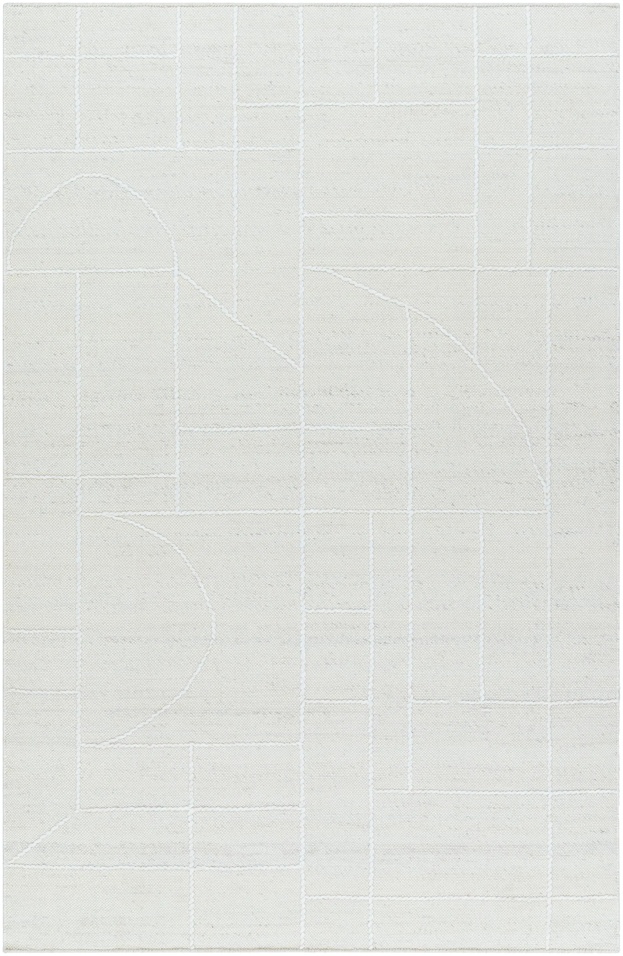 Marcela MCL-2306 Ivory Area Rug by LIVABLISS